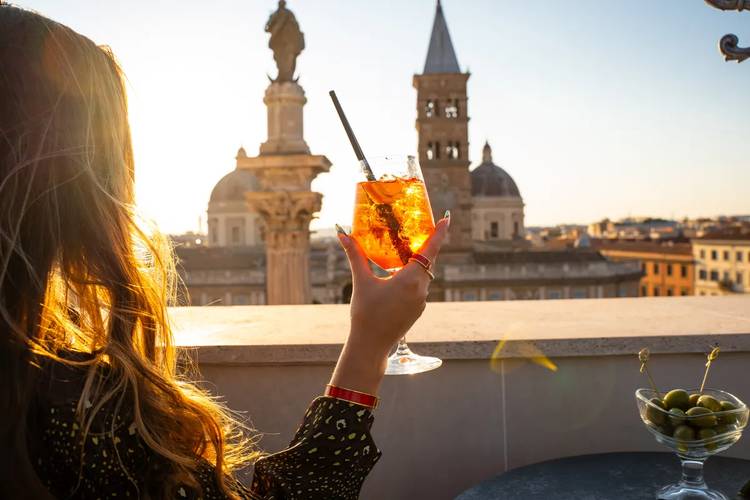 Azoteas en roma: la magia de admirar la ciudad eterna desde las alturas Hotel Mecenate Palace Roma